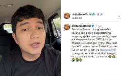 Aldi Taher Diserbu 10.000 Pesan Setelah Mengungkap Nomor WA dan Ponselnya