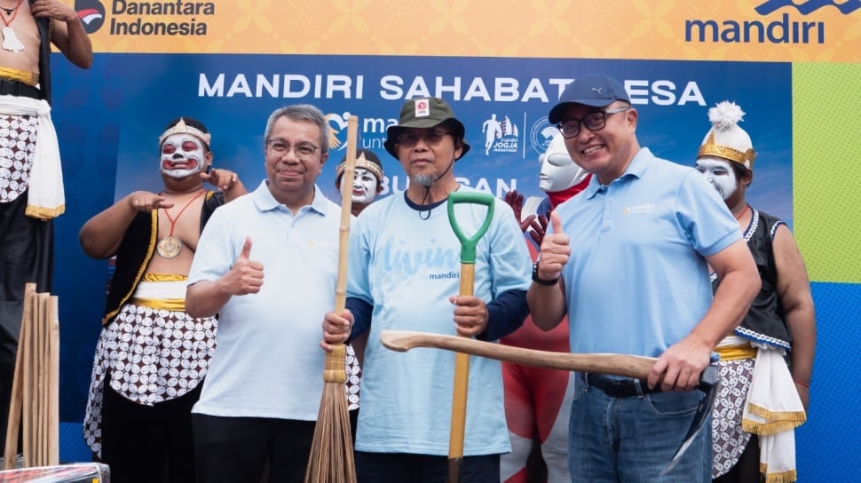 Bank Mandiri Luncurkan Mandiri Jogja Marathon 2026 dan Program Mandiri Sahabat Desa di 28 Desa