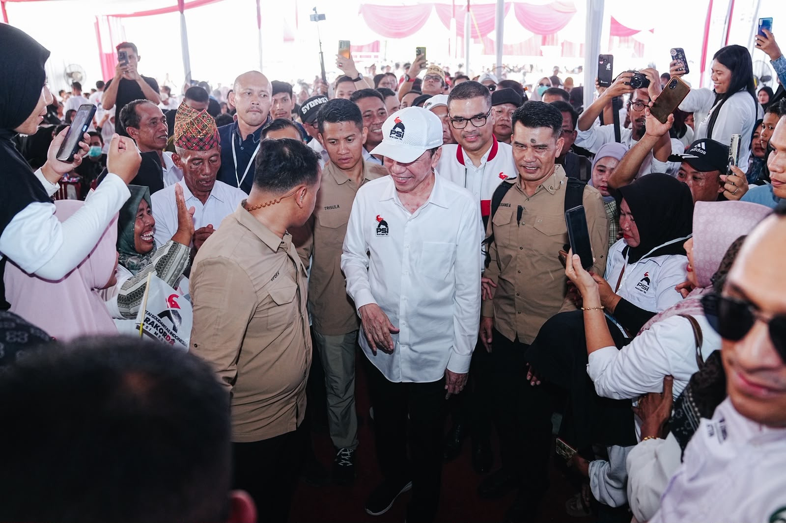 Kunjungan Pertama Jokowi ke Lampung, Fokus pada PSI