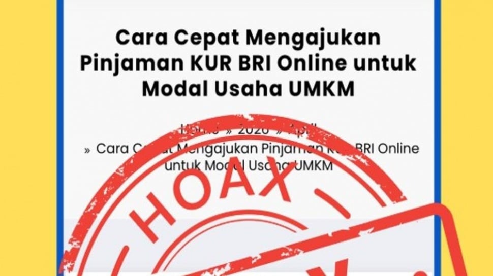 BRI Ingatkan Masyarakat Waspada Terhadap Penipuan KUR dan Pentingnya Melindungi Data Pribadi