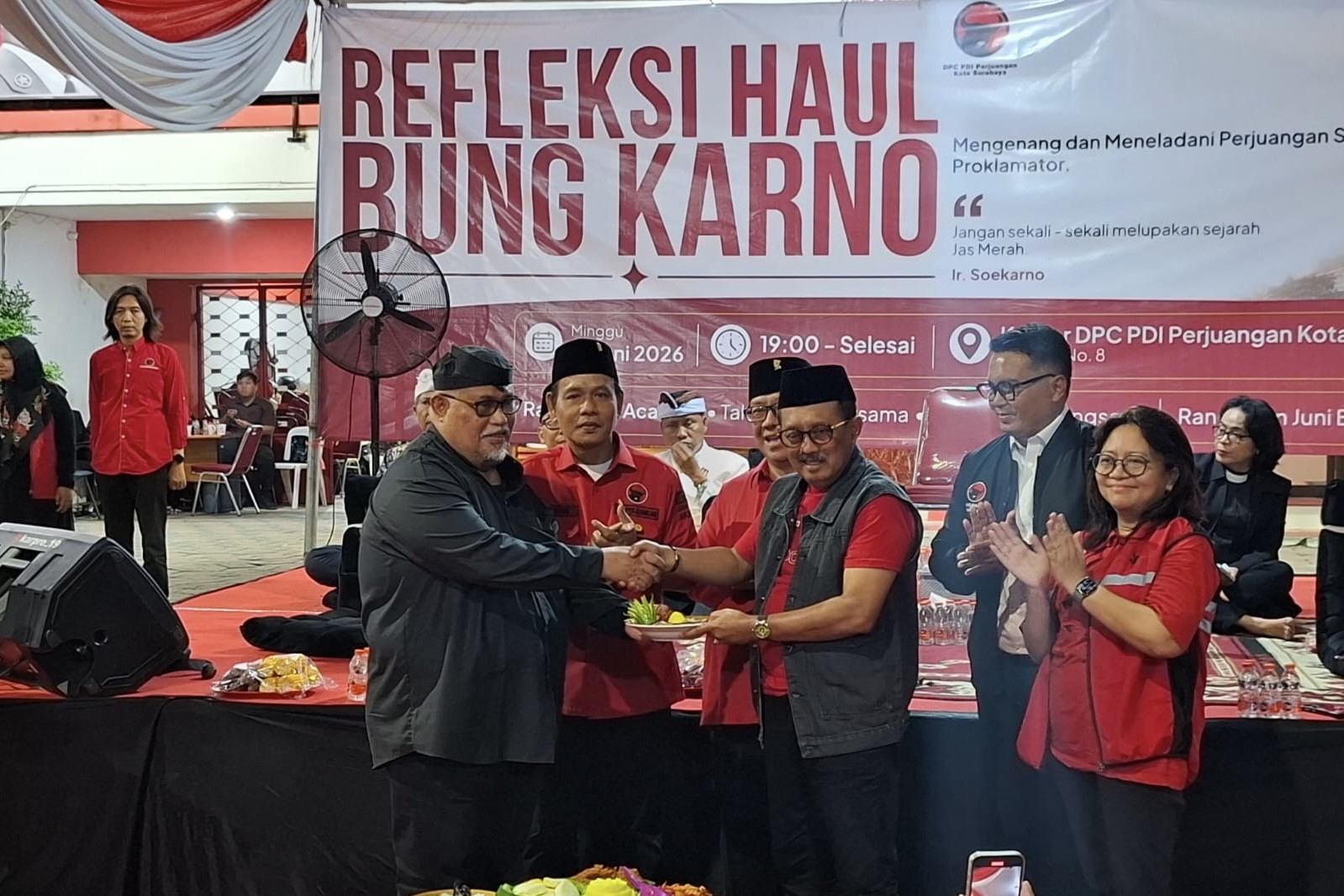 Peringatan Haul Bung Karno di Surabaya, PDIP Ajak Generasi Z Lestarikan Warisan Proklamator