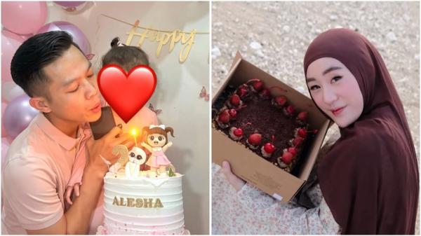Perayaan Ulang Tahun Alesha oleh Ikram Rosadi Tanpa Kehadiran Larissa Chou, Apakah Ini Pertanda Cerai?