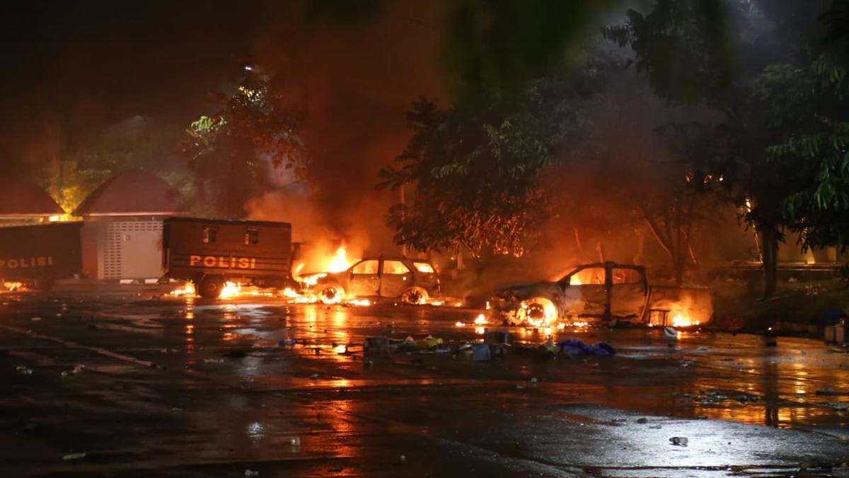 Kericuhan Pasca Pertandingan di Stadion Lukas Enembe, Polisi Lakukan Penyelidikan