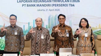 Bank Mandiri Raih Laba Bersih Rp15,4 Triliun di Kuartal I 2026 Sebagai Mitra Strategis Pemerintah