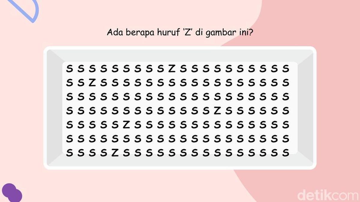 Uji Konsentrasi dengan 8 Tantangan Huruf Tersembunyi, Bisakah Kamu Menemukan Semua?
