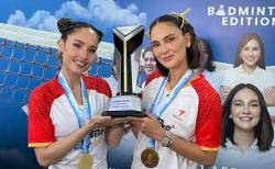 Luna Maya dan Cinta Laura Raih Kemenangan di Sportstive+ Edition Badminton, Menggeser Ayu Ting Ting dan Hesti Legowo