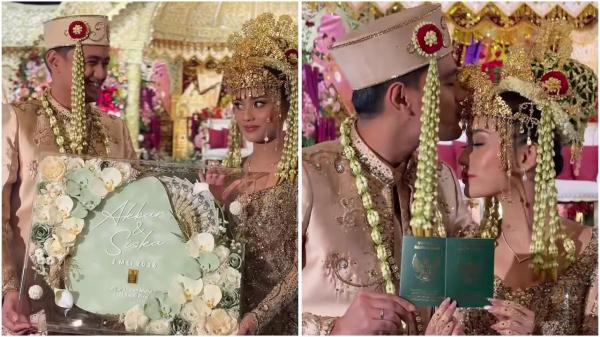 Maskawin Pernikahan Akbar dan Minbite Mengejutkan, Ada Uang Tunai 2.526 Riyal Saudi