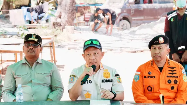 Mendagri Dorong Pemda untuk Mempercepat Pendataan Kerusakan Akibat Gempa di NTT