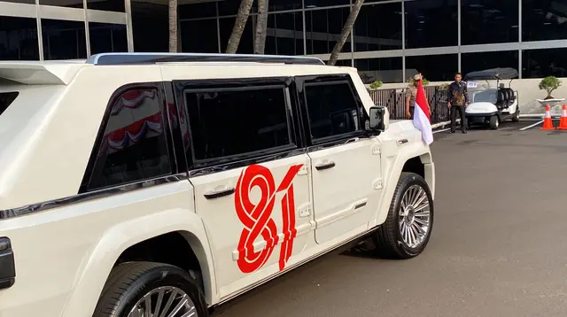 Mobil Maung Prabowo dan Gibran Memukau di Sidang Tahunan MPR