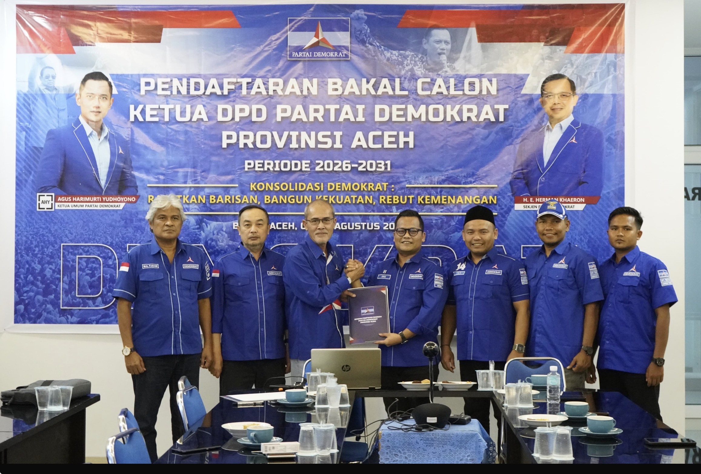 Nurdiansyah Alasta Siap Pimpin Partai Demokrat Aceh di Ulang Tahun AHY