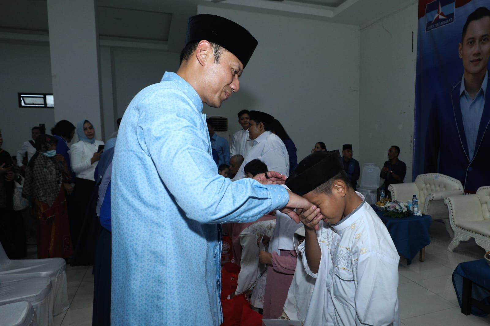 AHY Serukan Empati Kader Demokrat dalam Memperingati Hari Anak Yatim