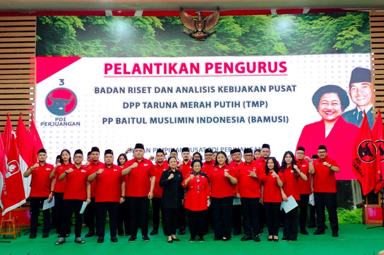 PDI Perjuangan Dekati Generasi Muda melalui Taruna Merah Putih Menuju Pemilu 2029