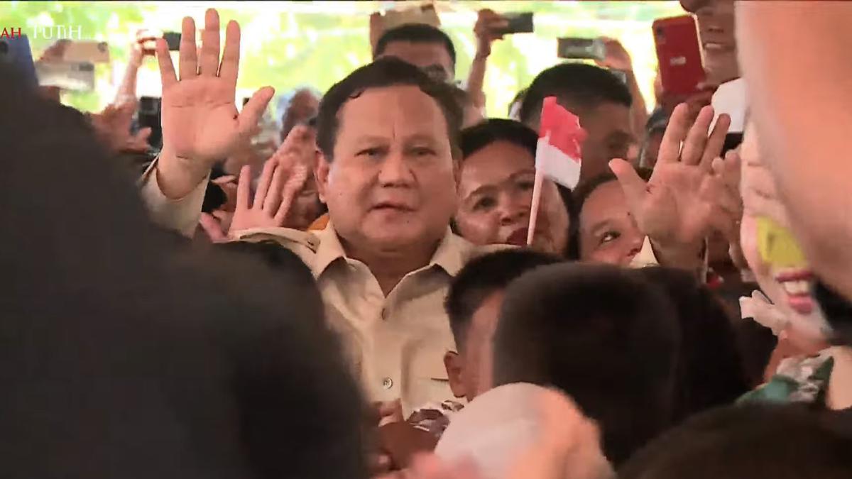 Prabowo Subianto Kunjungi Miangas, Janjikan Pembangunan Infrastruktur dan Konektivitas