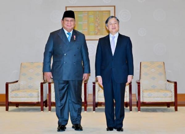 Kunjungan Kenegaraan Prabowo ke Jepang: Disambut oleh Kaisar Naruhito di Istana Kekaisaran