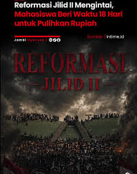 Reformasi Jilid 2: Suara Rakyat atau Perlawanan Oligarki?