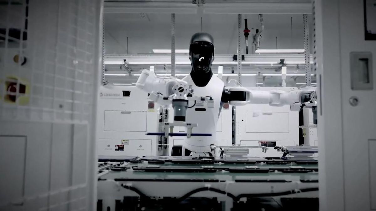 Robot Humanoid Mengambil Peran Buruh di Pabrik, Ini Buktinya