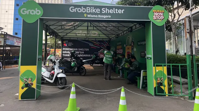 Fasilitas Lengkap di Shelter Ojol Menjadi Pilihan Utama Pengemudi