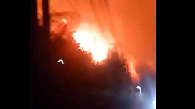SPBE Cimuning Bekasi Terbakar, Terdengar Ledakan