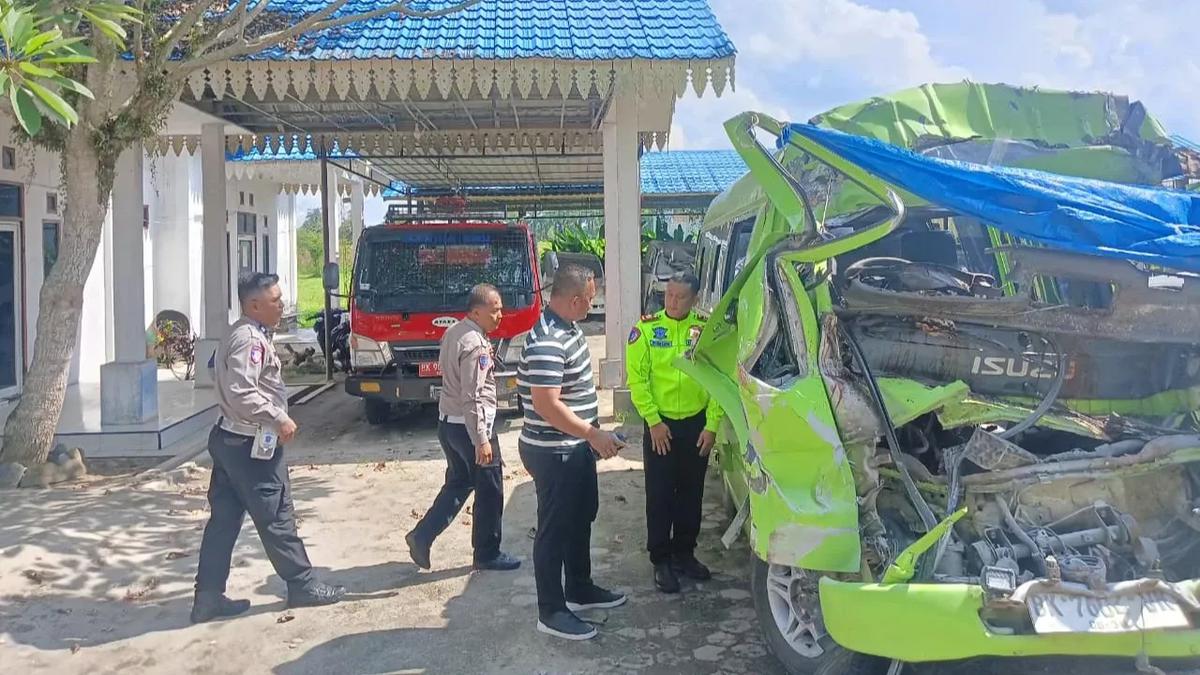 Kecelakaan Maut di Tol Batu Bara, Empat Penumpang Tewas