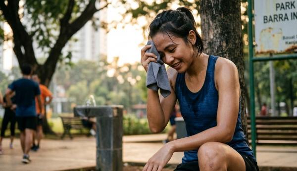 Pentingnya Keringat untuk Mencegah Overheat dan Heat Stroke