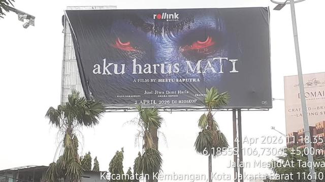 Usai Ramai Diprotes, Billboard Film 'Aku Harus Mati' Diturunkan Pemprov DKI