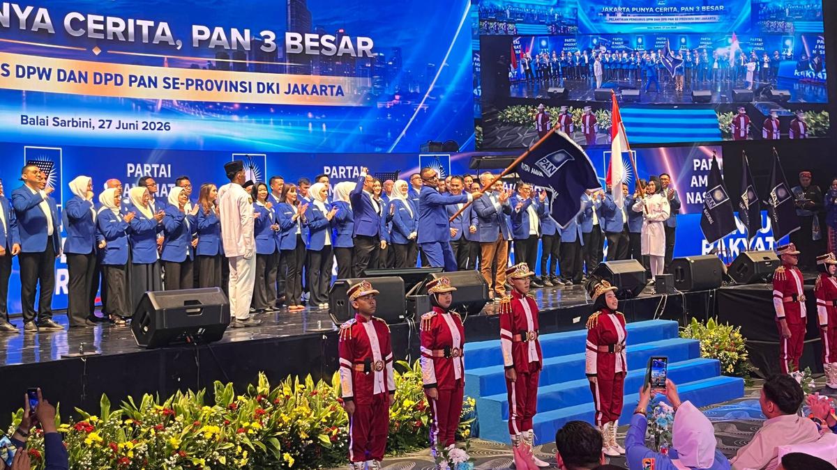 Uya Kuya Dilantik Sebagai Ketua DPW PAN DKI Jakarta