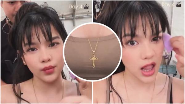 Davina Karamoy Tampil dengan Kalung Salib, Isu Pindah Agama Muncul di Media Sosial