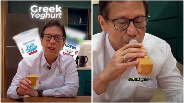 ---
Yoghurt Tidak Selalu Menjadi Pilihan Sehat, Peringatan dari Menkes Budi

---